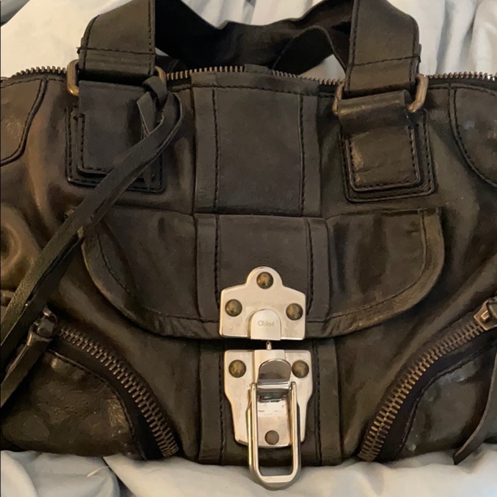 Great used condition Chloe leather satchel